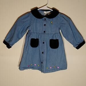 Baby UR it 24 month old denim dress